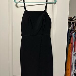 Elegant Black Women's Dress